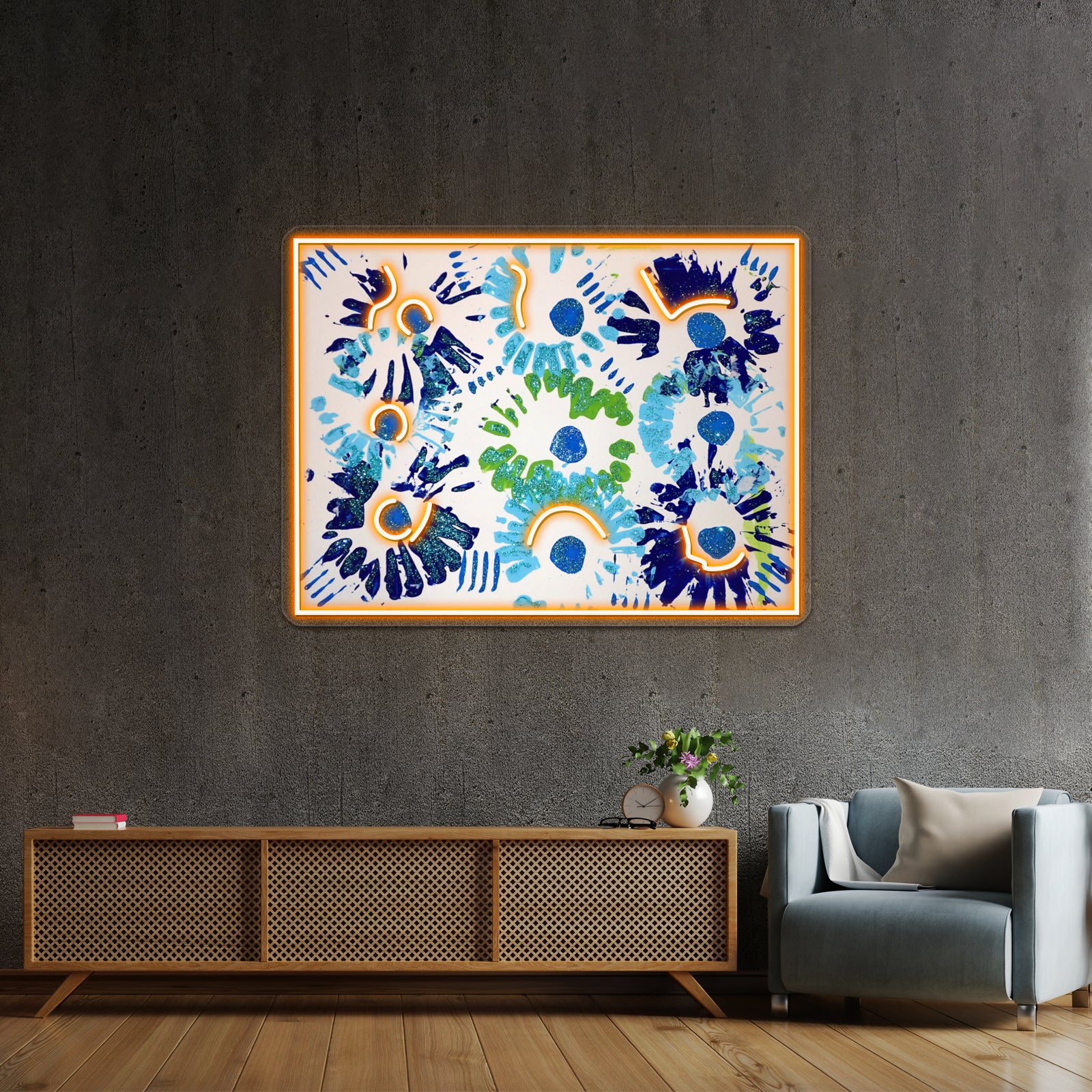 Delightful Blues Wall Artwork Neon Signs | Shineneon