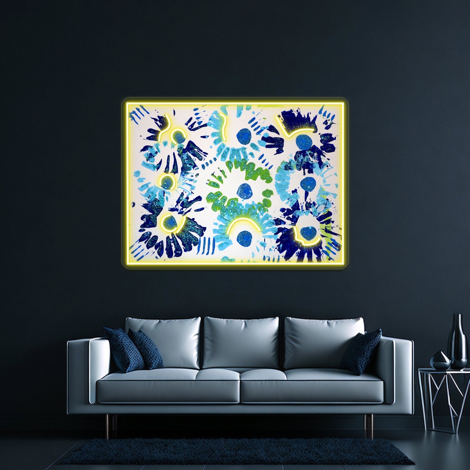 Delightful Blues Wall Artwork Neon Signs | Shineneon