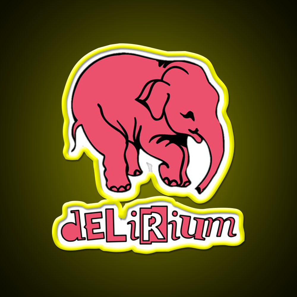 Delirium Beer Bar Decor Led Neon Sign Rgb Color - LED neon sign view 7