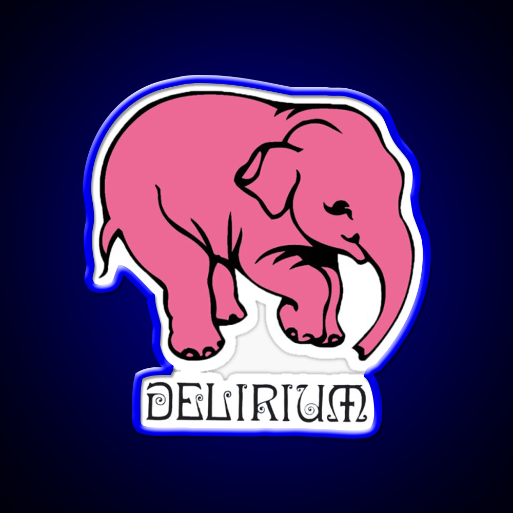 Delirium Tremens Beer Bar Decor Led Neon Sign Rgb Color