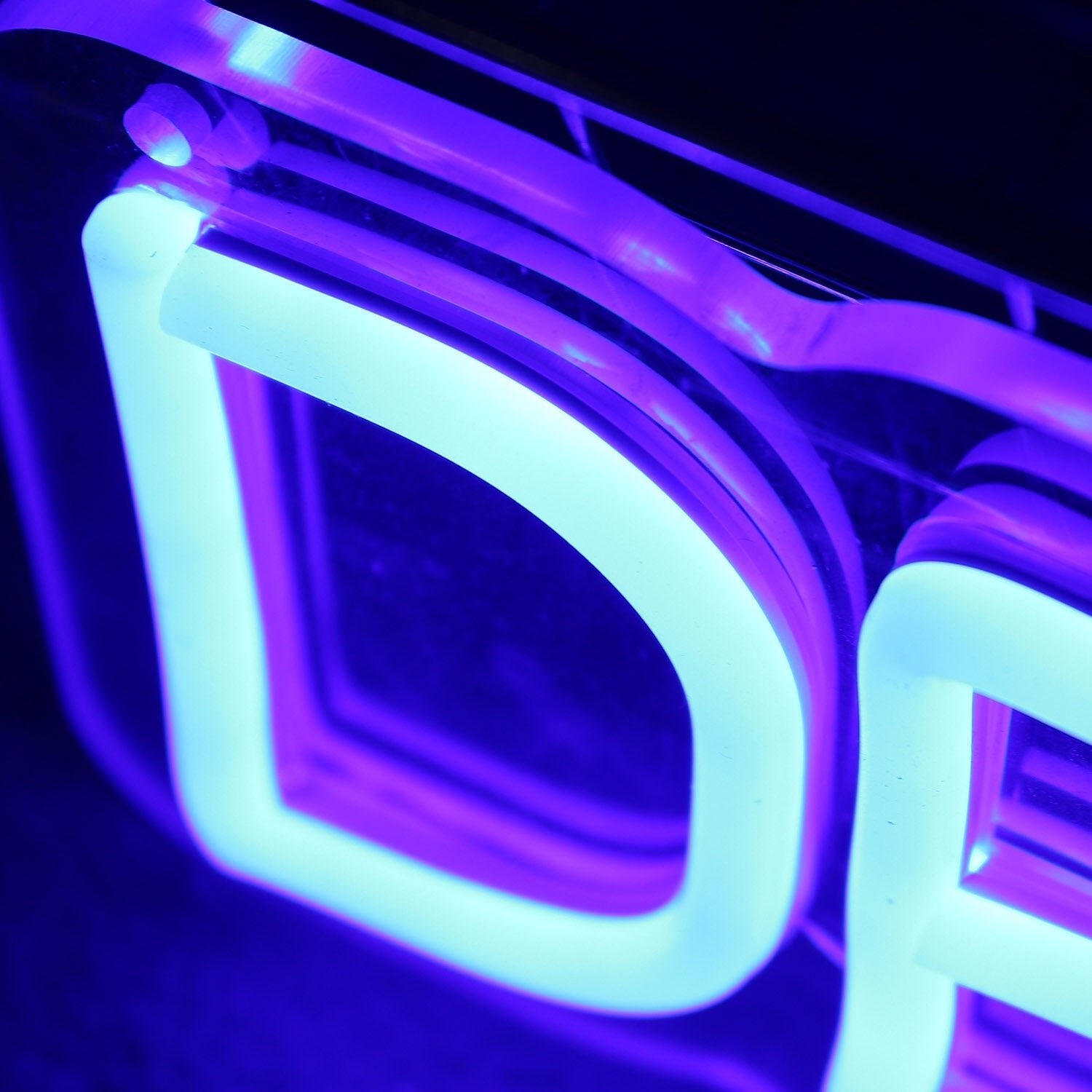 Denim Tech Blue Led Neon Sign - Shineneon