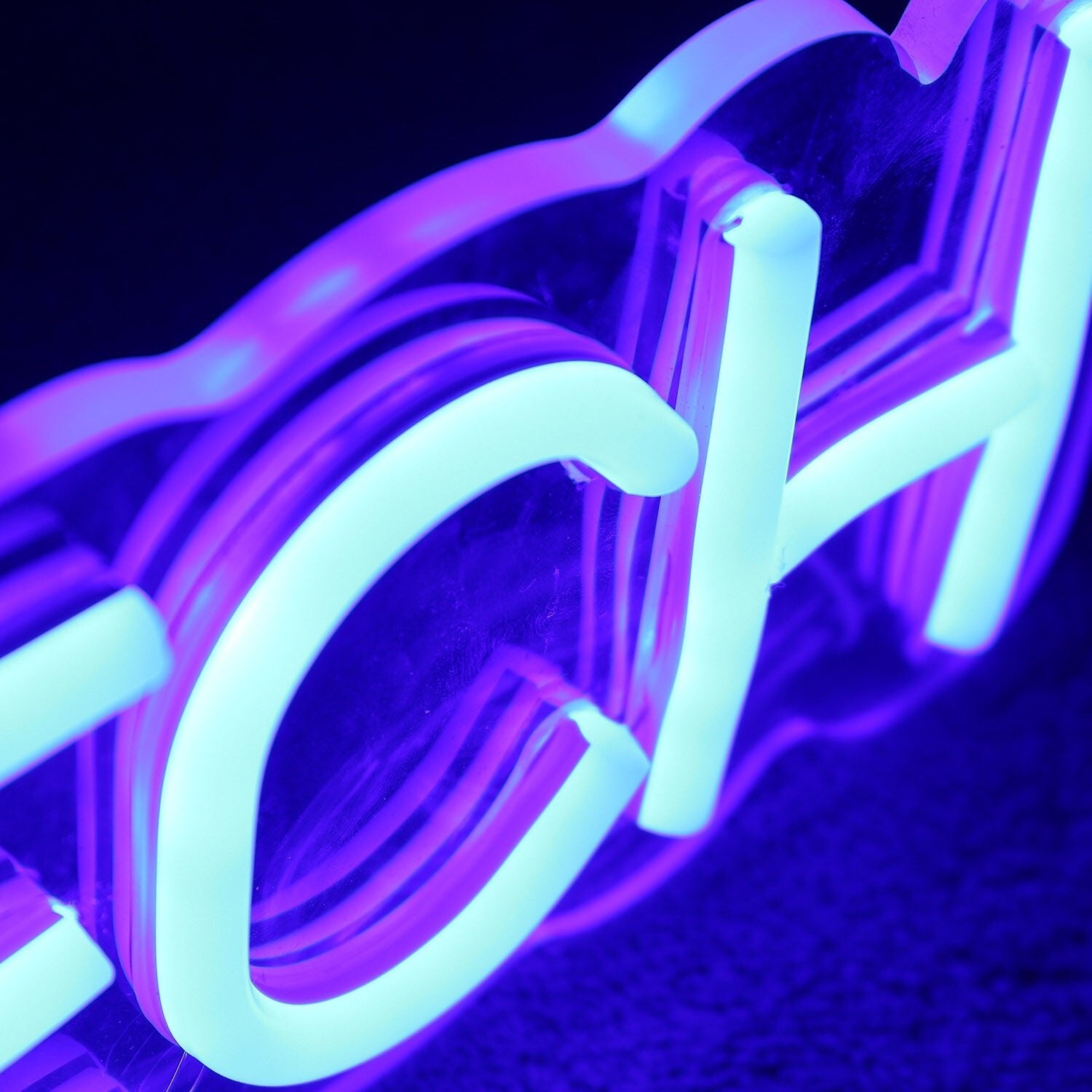 Denim Tech Blue Led Neon Sign - Shineneon