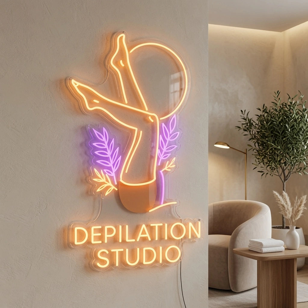 Depllation Studio Wall Decor LED Neon Sign - 02 High-Converting Product Image
