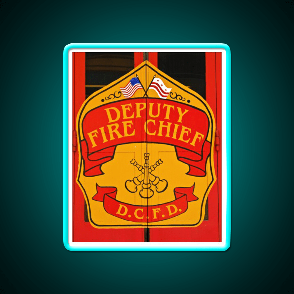Deputy Fire Chief Asian Cultural Led Neon Sign Rgb Color - Shineneon