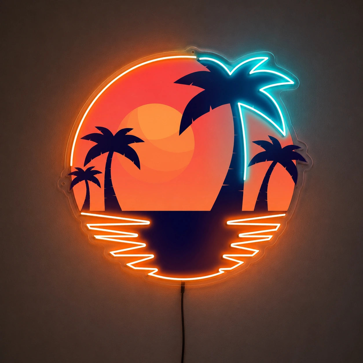 Desert Sunset Neon Sign LED Neon Sign main product image