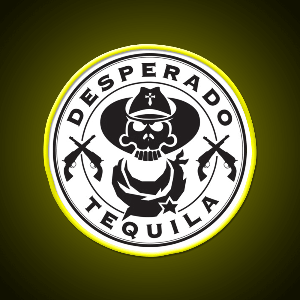 Desperado Tequila Party Drink Tequila Led Neon Sign Rgb Color - Shineneon