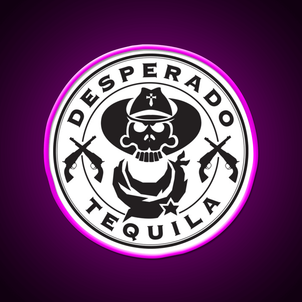 Desperado Tequila Party Drink Tequila Led Neon Sign Rgb Color - Shineneon