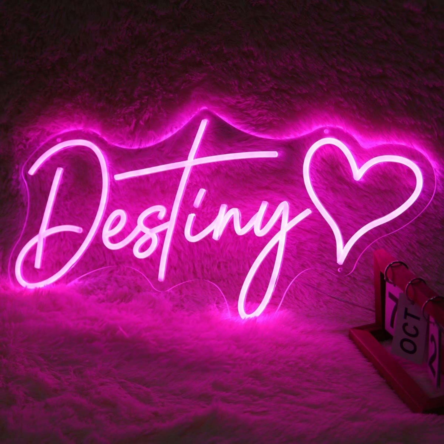 Destiny Pink Led Neon Sign - Shineneon