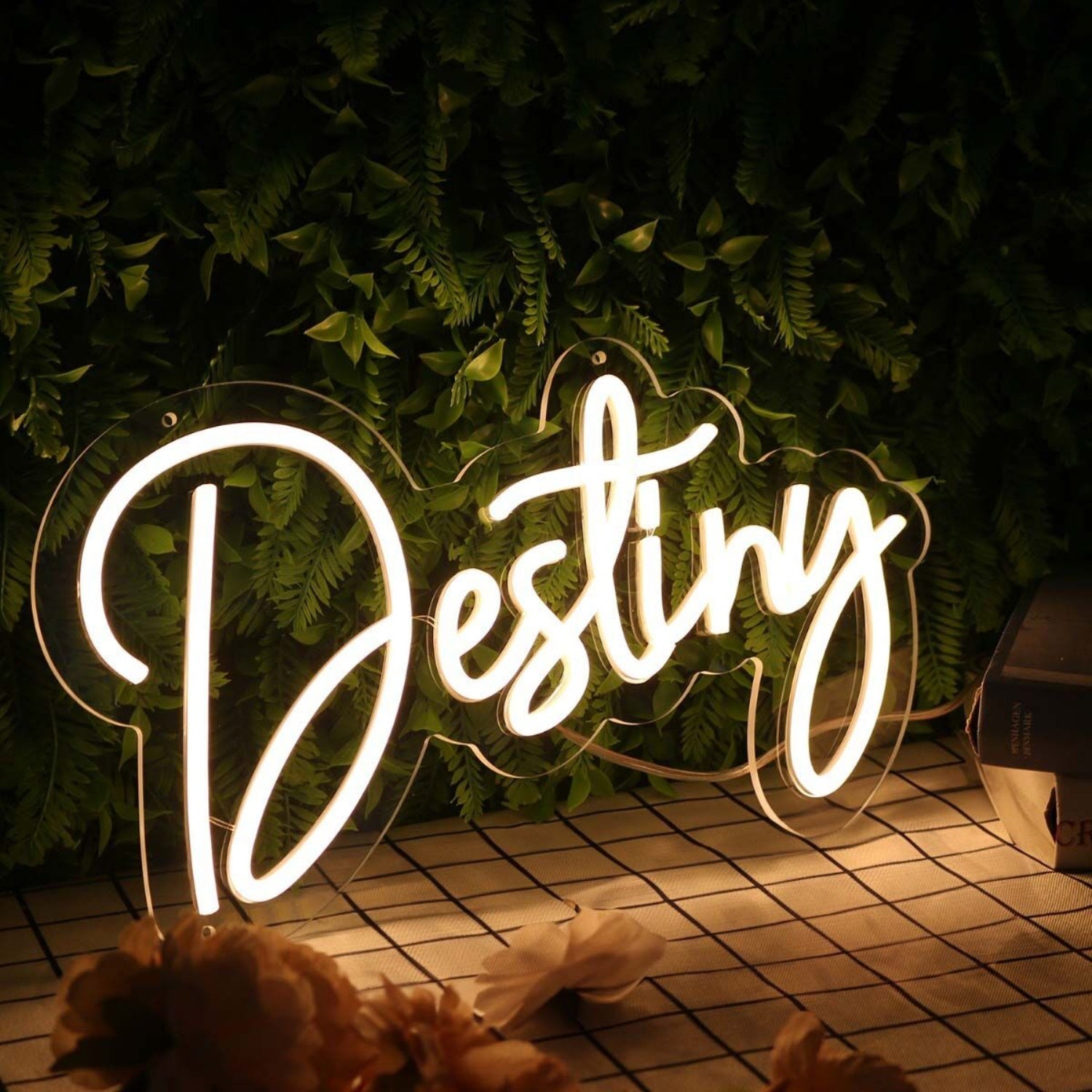 Destiny Yellow Led Neon Sign - Shineneon
