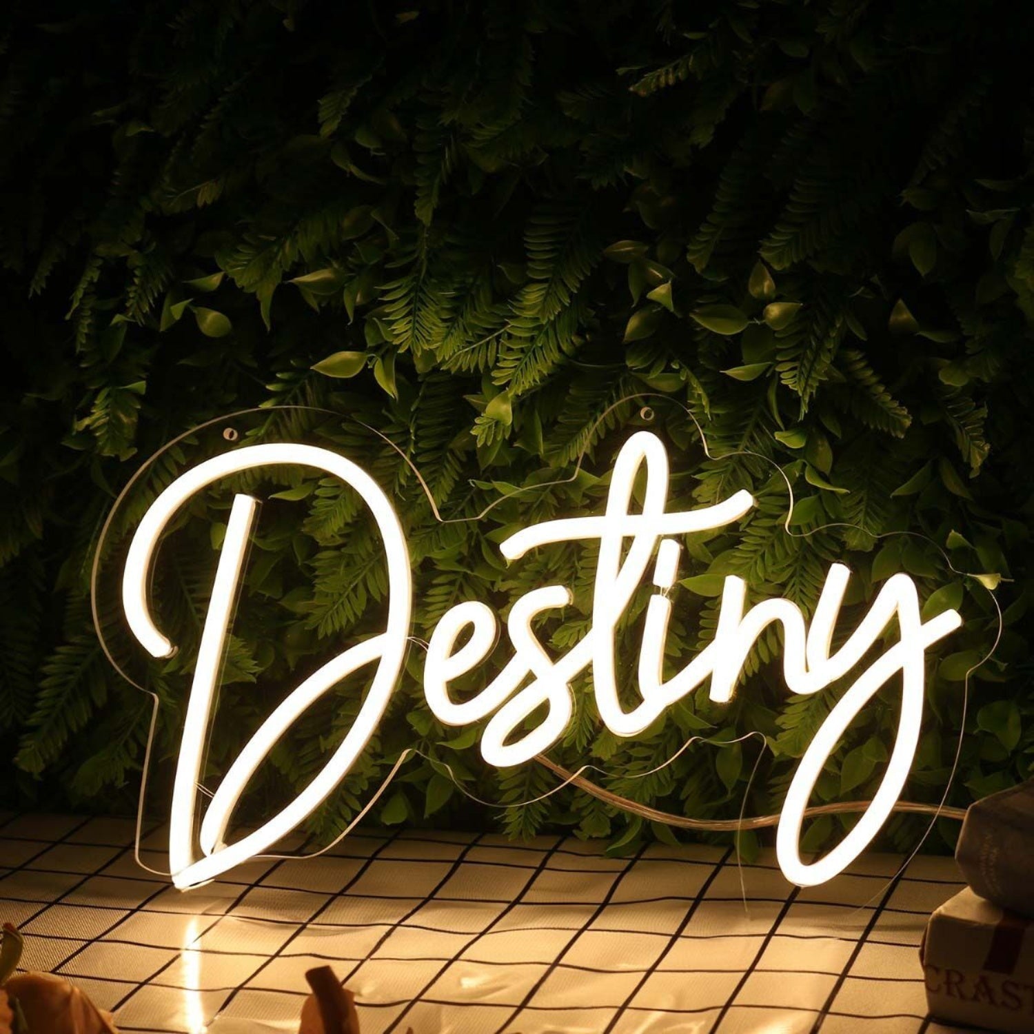 Destiny Yellow Led Neon Sign - Shineneon