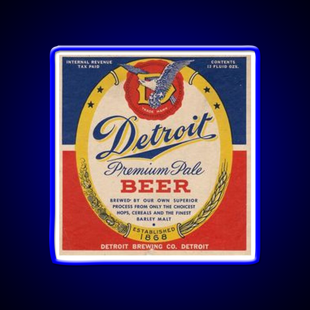 Detroit Premium Pale Beer Bar Decor Led Neon Sign Rgb Color - LED neon sign view 5