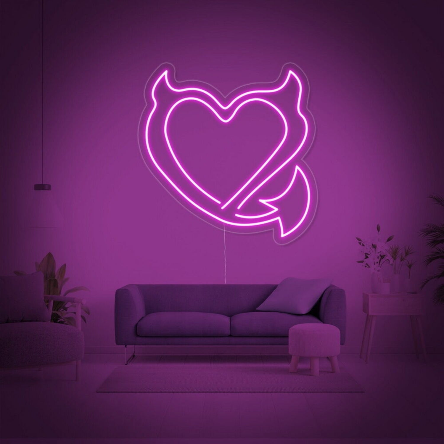 Devil Heart Neon Sign | Shineneon