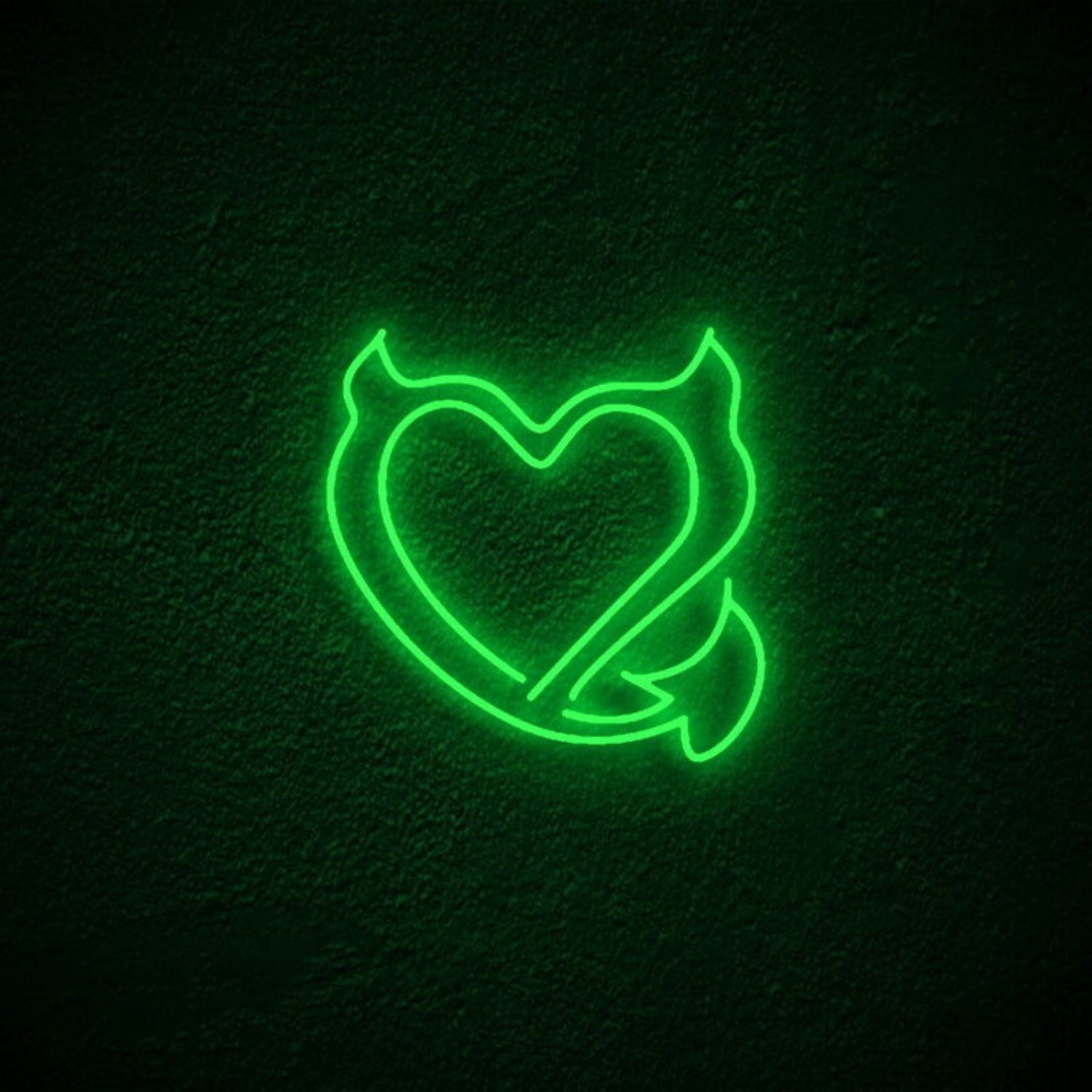 Devil Heart Neon Sign For Bold Decor | Shineneon