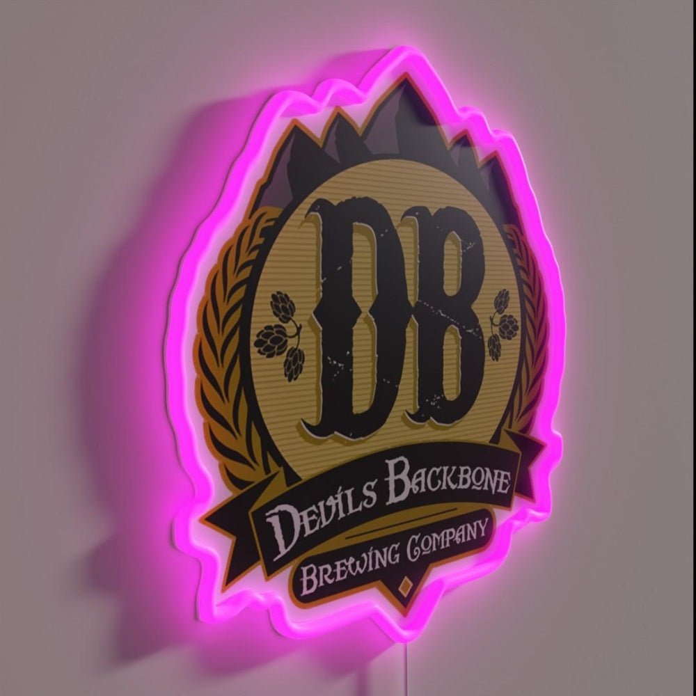 Devils Backbone Rgb Led Neon Sign - Shineneon