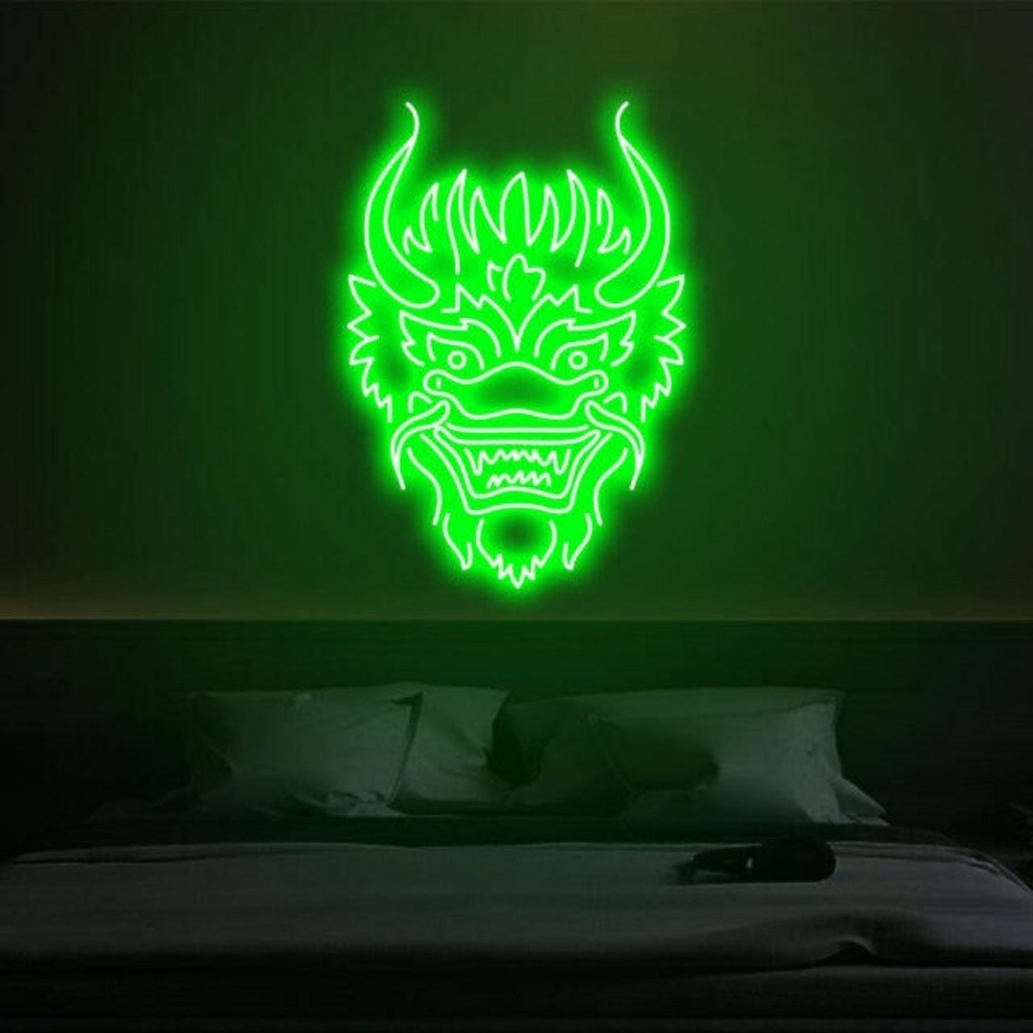 Devils Grimace Bold Neon For Edgy Decor - Shineneon