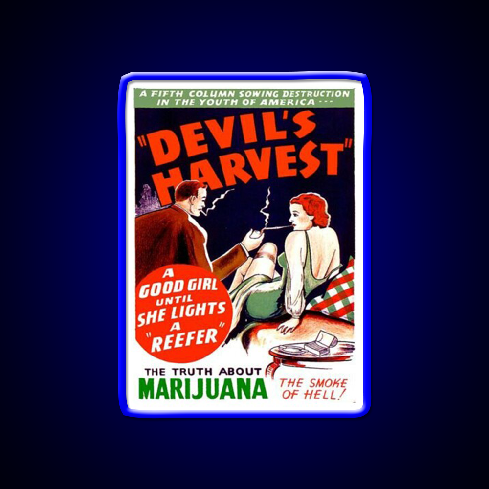 Devils Harvest Hemp Inspired Green Leaf Led Neon Sign 420 Neon Decor Rgb Color - LED neon sign view 5