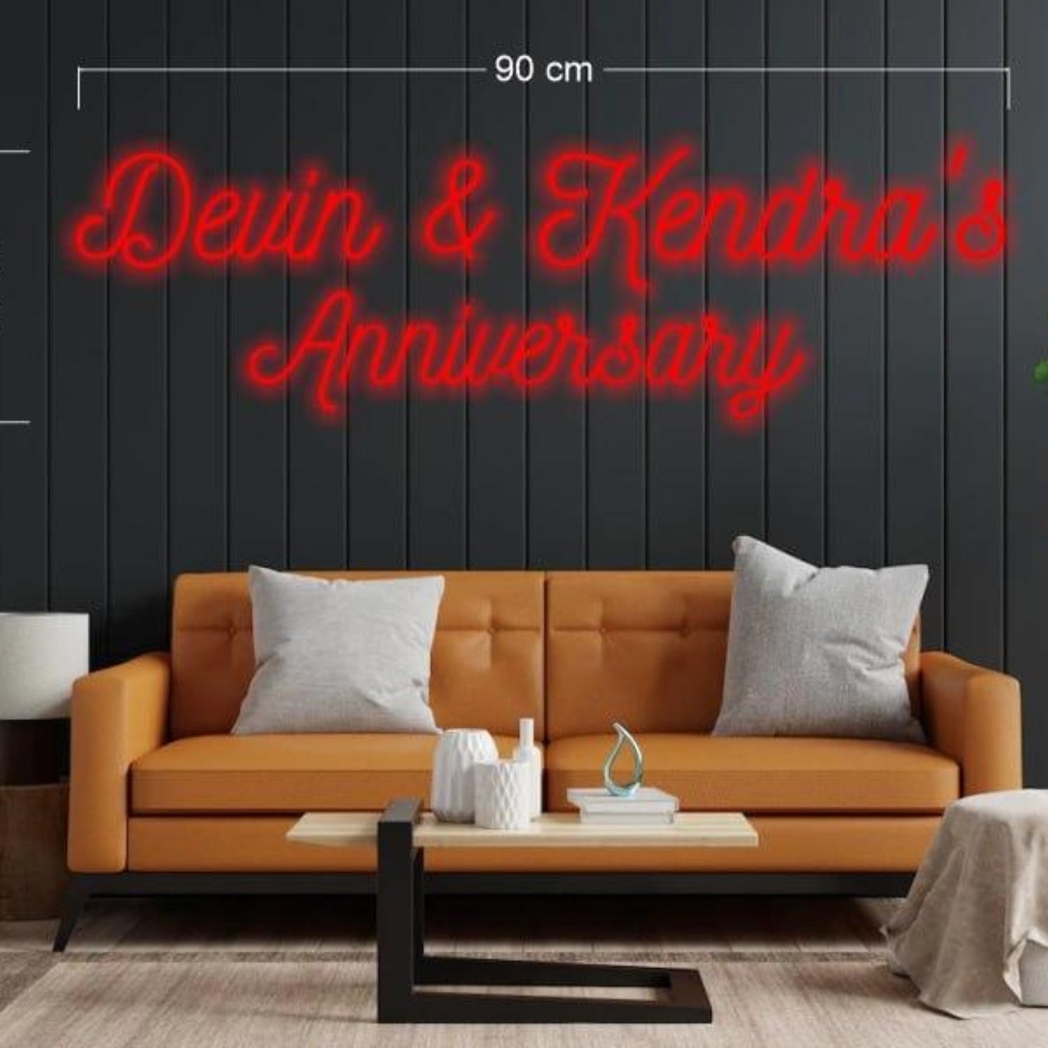 Devin And Kendras Anniversary Red Led Neon Sign For Romantic Home Decor | Shineneon