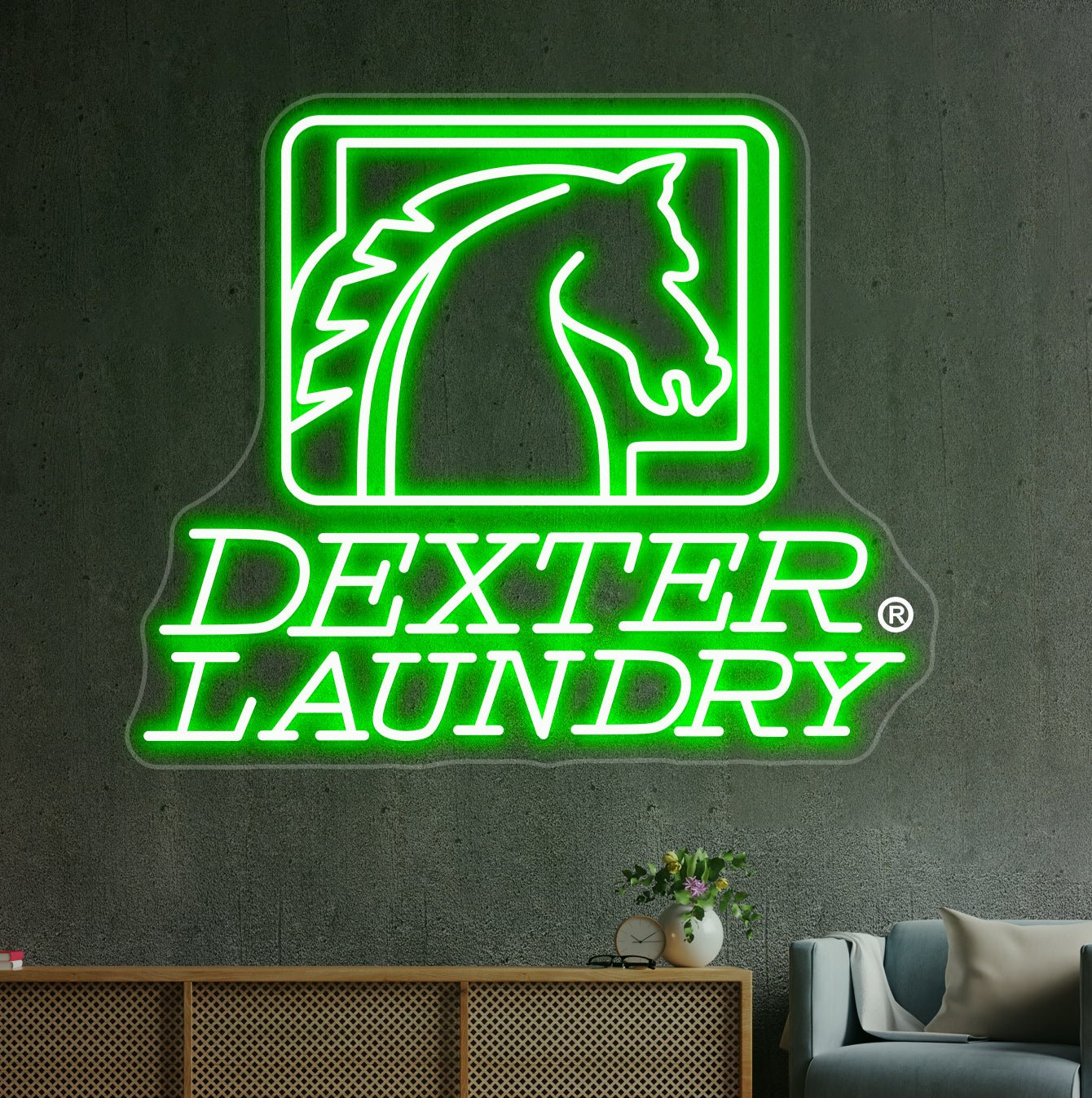 DEXTER LAUNDRY Custom LED Neon Sign - Shineneon