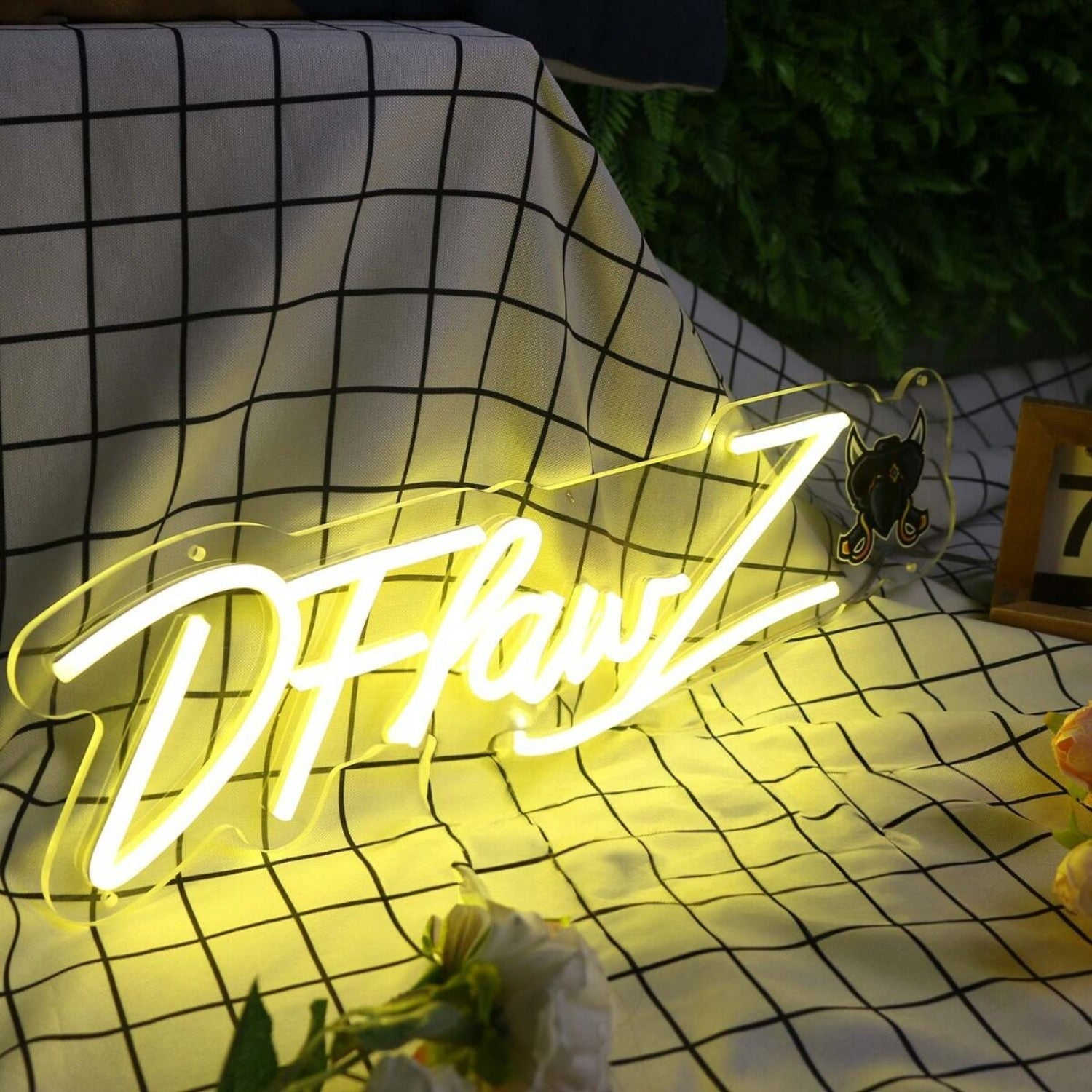 Dflawz Yellow Led Neon Sign - Shineneon