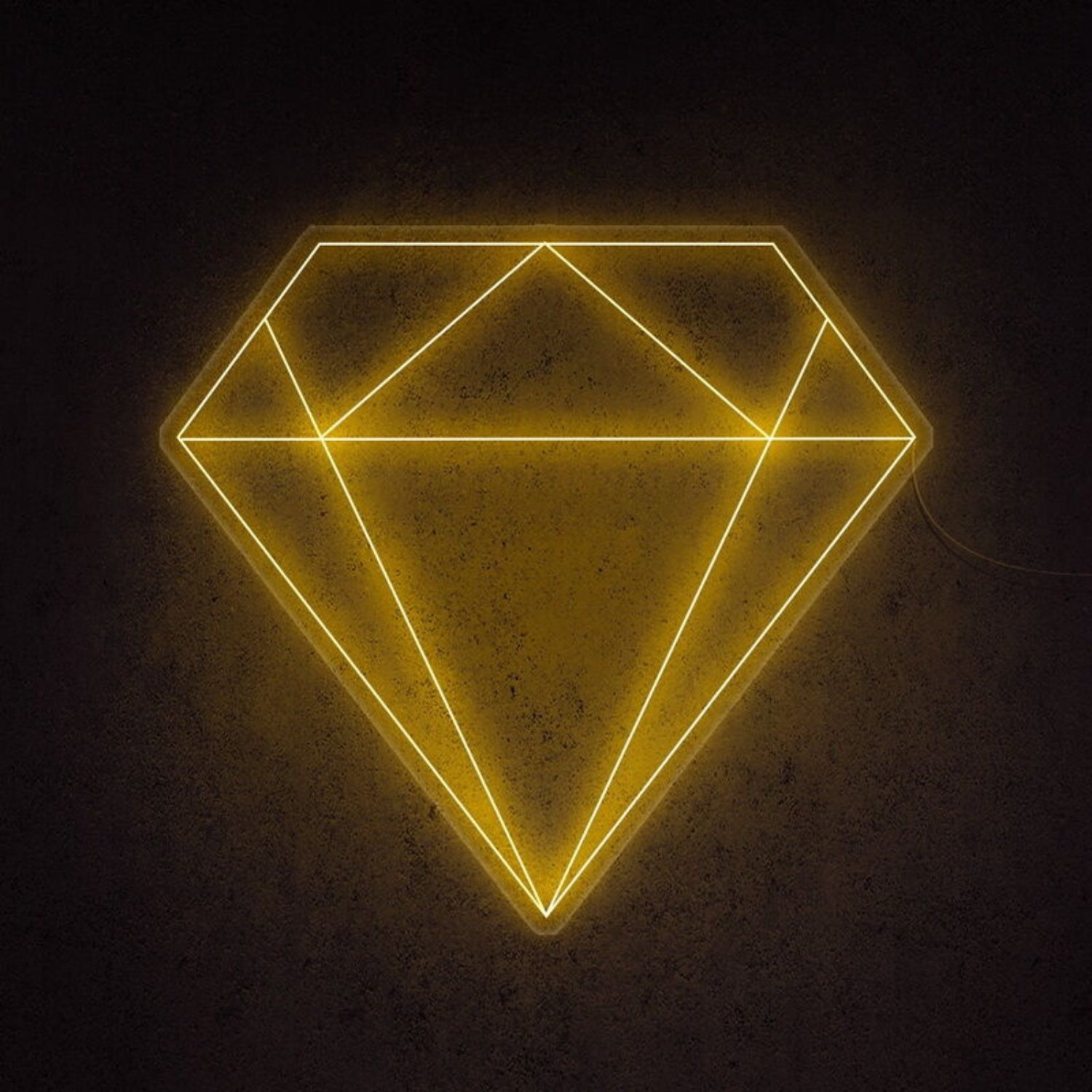 Diamond Neon Sign Adds Sparkle To Elegant Decor | Shineneon