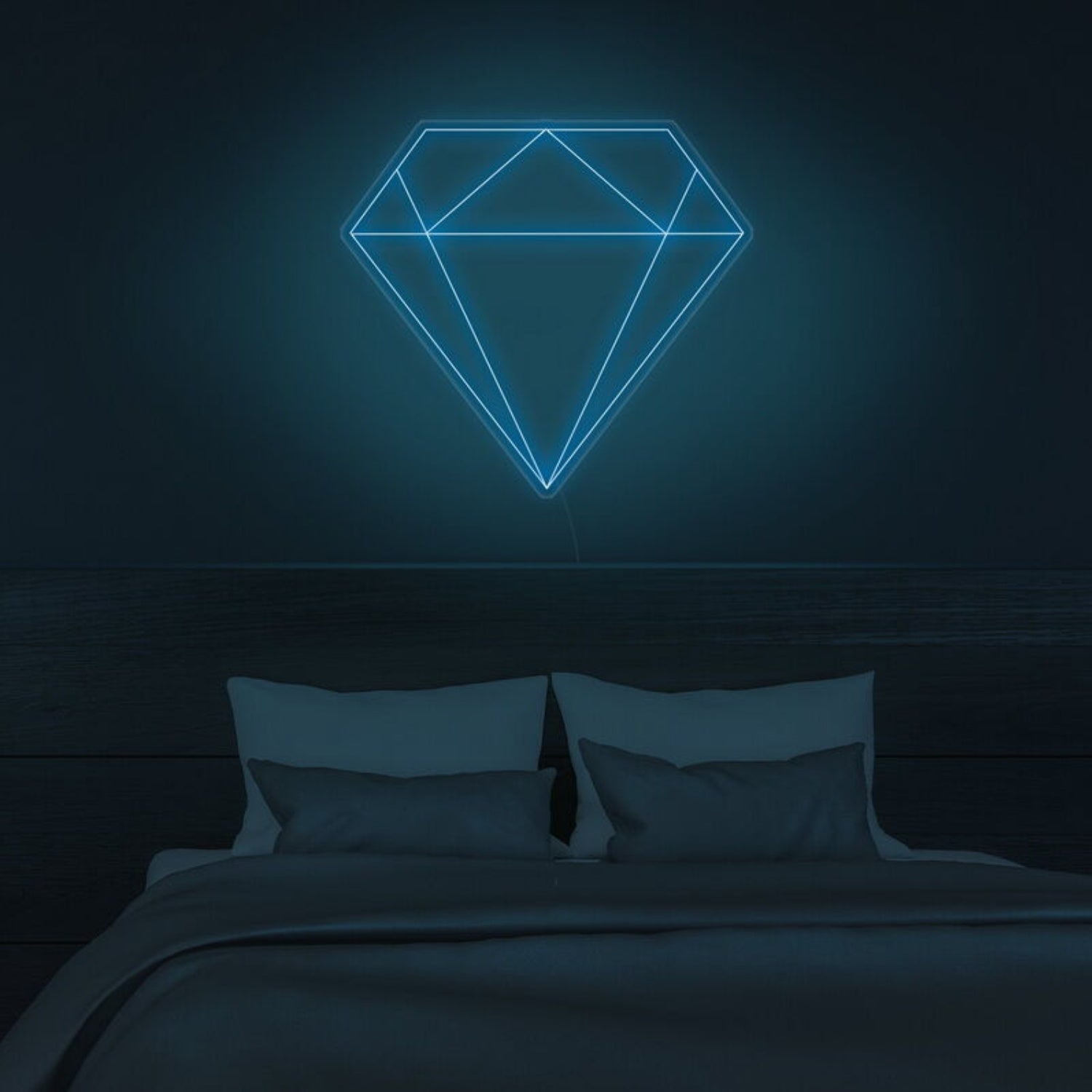 Diamond Neon Sign Adds Sparkle To Elegant Decor | Shineneon