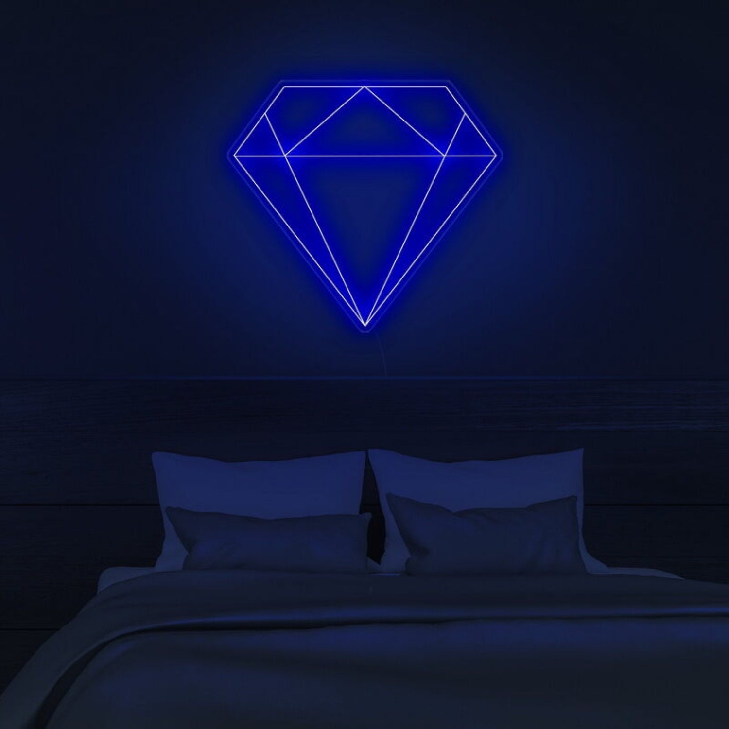 Diamond Neon Sign Adds Sparkle To Elegant Decor | Shineneon