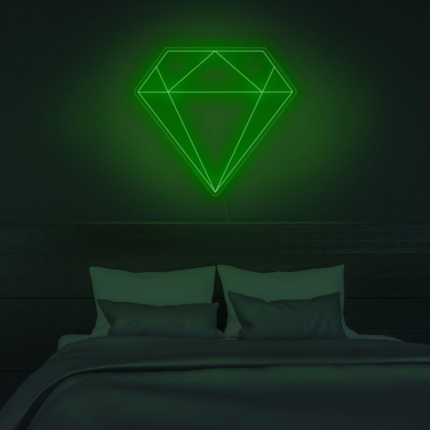 Diamond Neon Sign Adds Sparkle To Elegant Decor | Shineneon