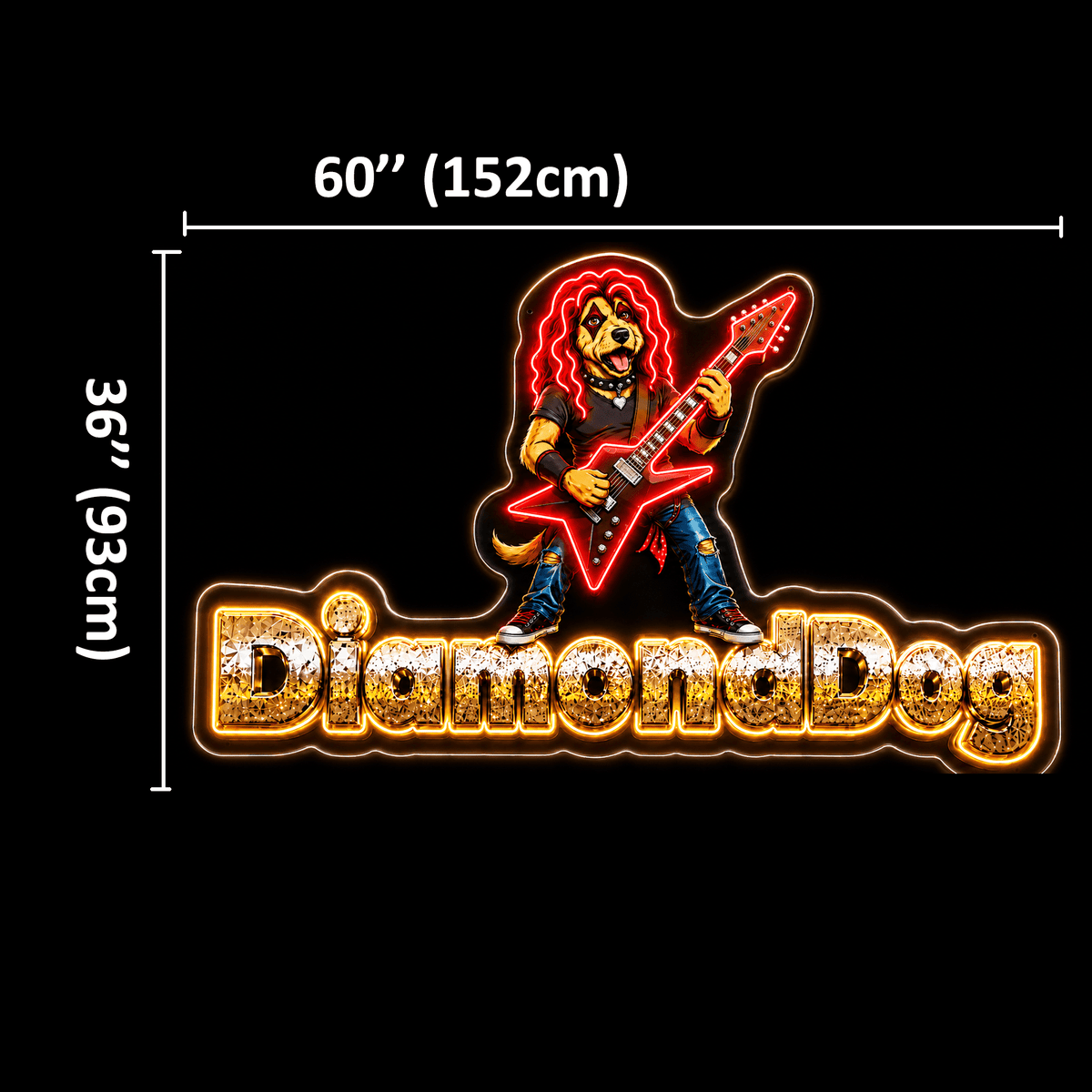 DiamonDog Custom LED Neon Sign - Shineneon