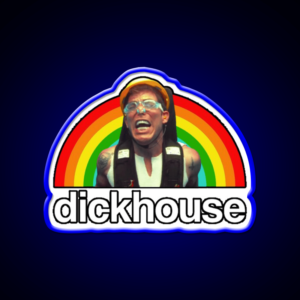 Dickhouse Steve O Poo Cocktail Bar Decor Led Neon Sign Rgb Color - Shineneon