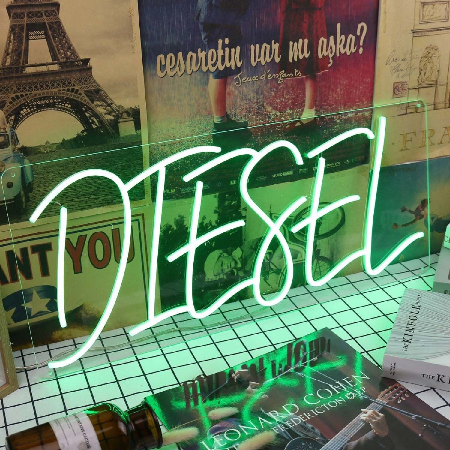 Diesel Green Custom Led Neon Sign - Shineneon