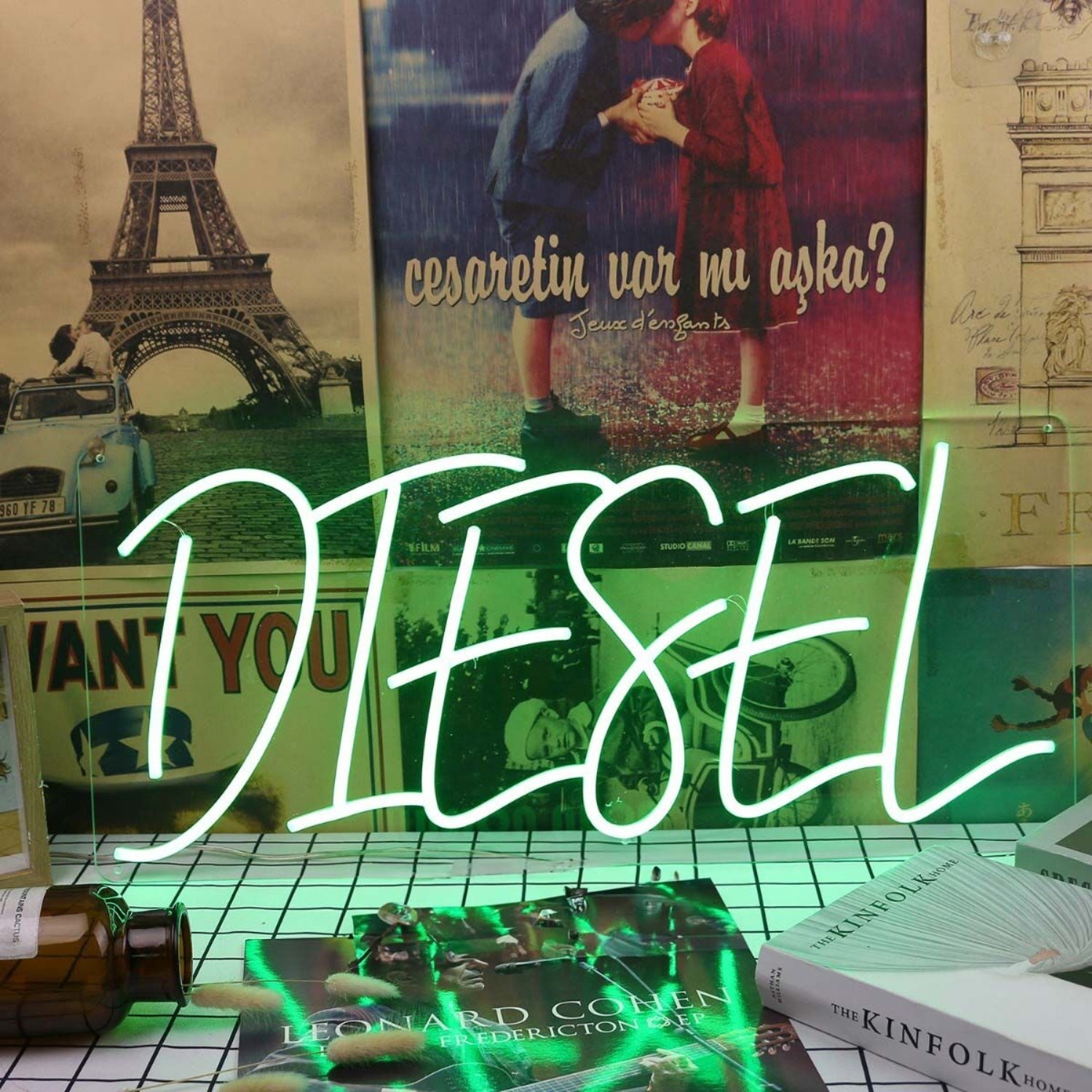 Diesel Green Custom Led Neon Sign - Shineneon