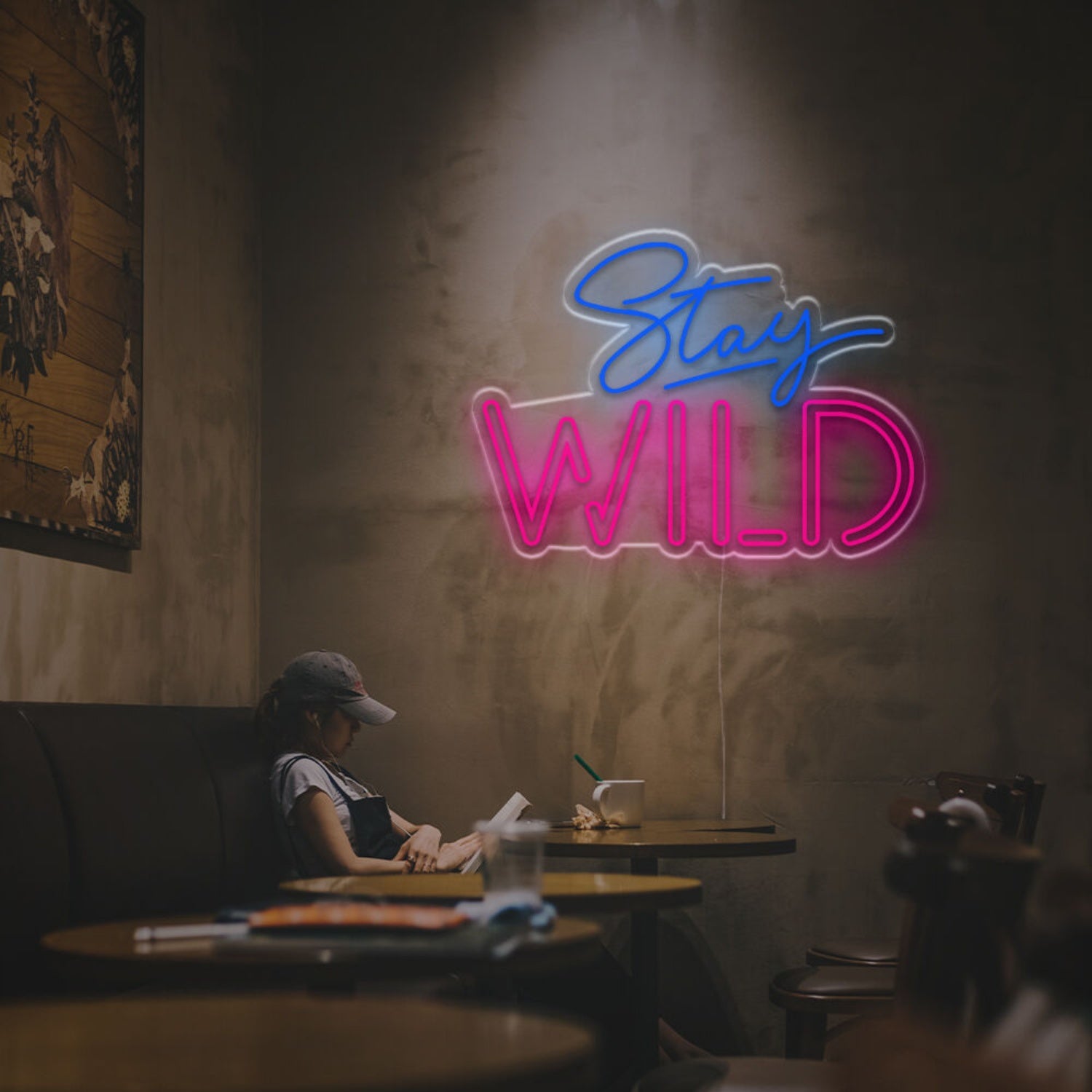 Different-Fonts Stay Wild Led Neon Sign | Shineneon