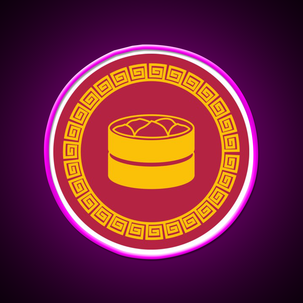 Dim Sum Art Led Neon Sign Chinese Food Rgb Color