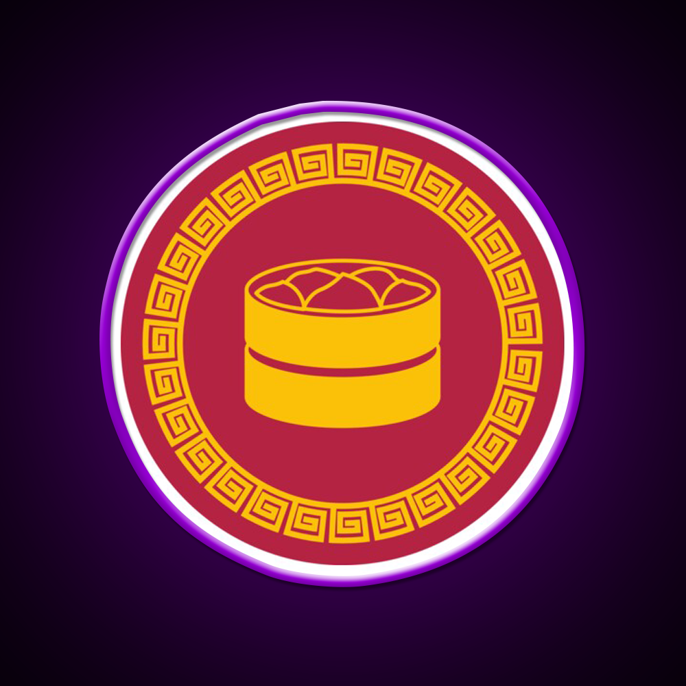 Dim Sum Art Led Neon Sign Chinese Food Rgb Color