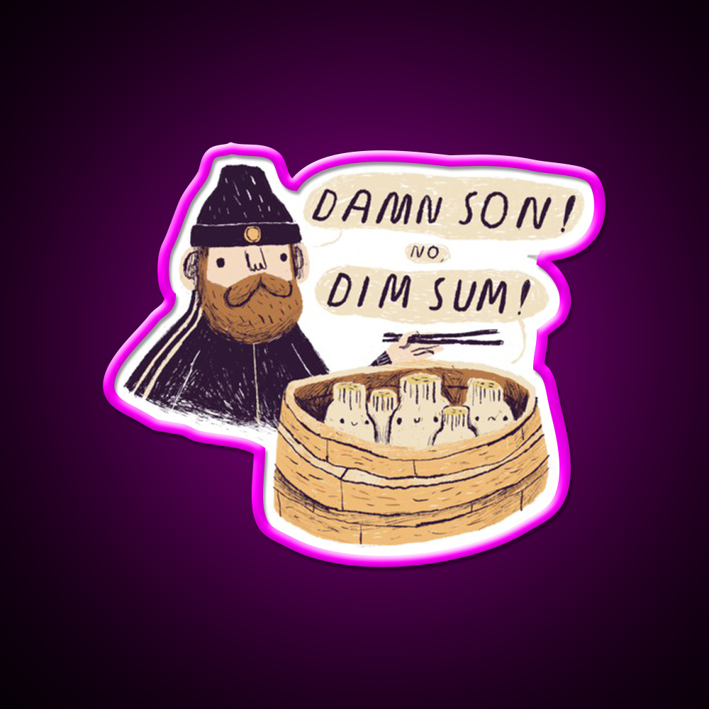 Dim Sum Led Neon Sign Chinese Food Rgb Color