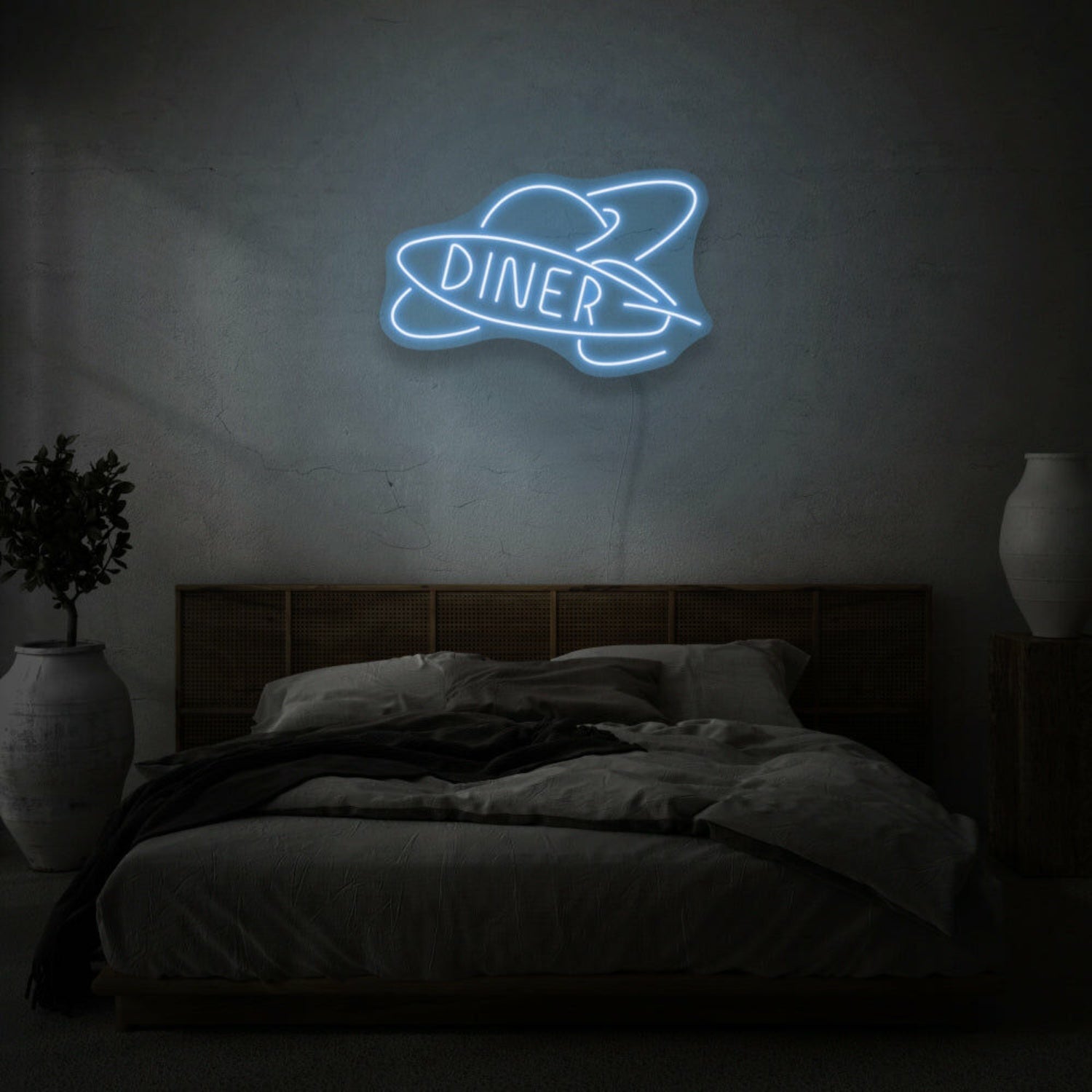 Diner In Space Neon Out-Of-This-World Eating Experience | Shineneon