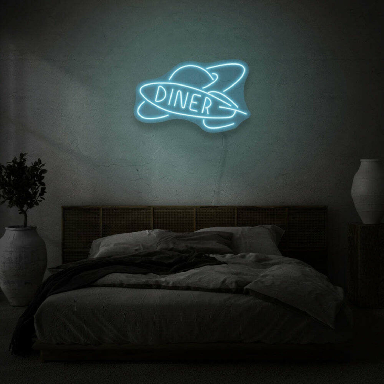 Diner In Space Neon Out-Of-This-World Eating Experience | Shineneon