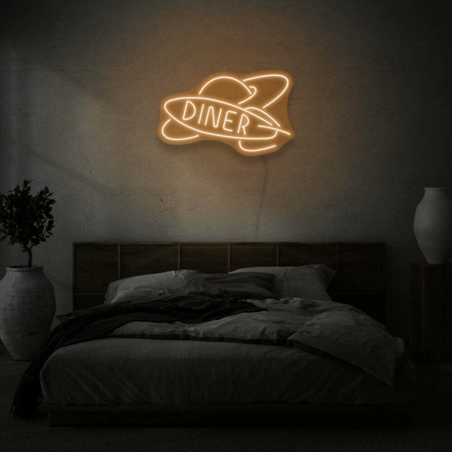 Diner In Space Neon Out-Of-This-World Eating Experience | Shineneon