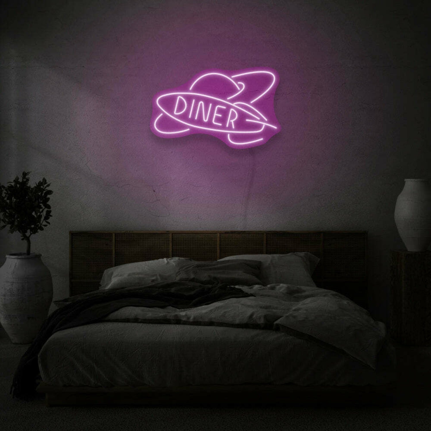 Diner In Space Neon Out-Of-This-World Eating Experience | Shineneon