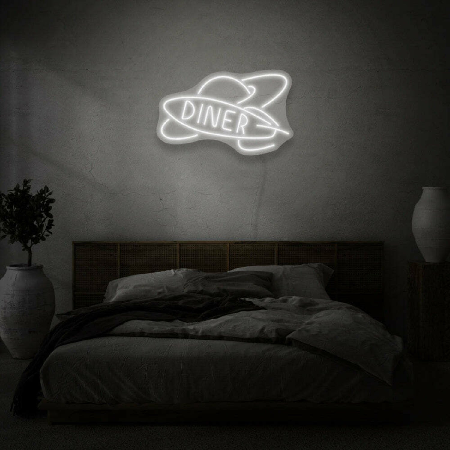 Diner In Space Neon Out-Of-This-World Eating Experience | Shineneon