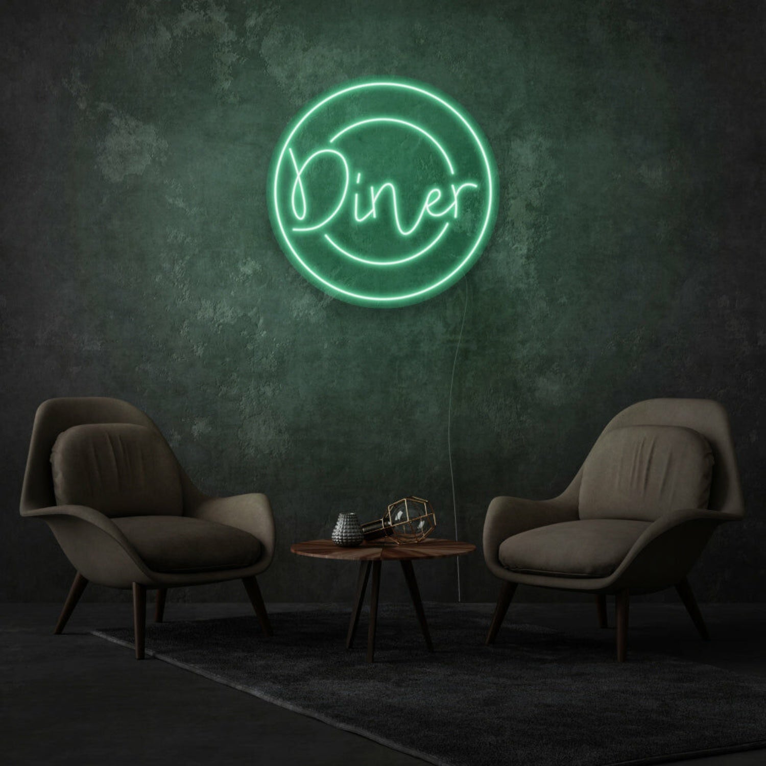 Diner On A Plate Neon Nostalgic Eats And Treats | Shineneon