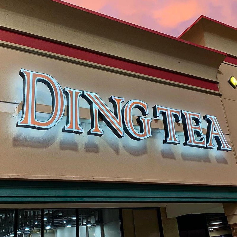 Dingtea 3D Front And Back Lit Letters Metal Led Sign - Shineneon