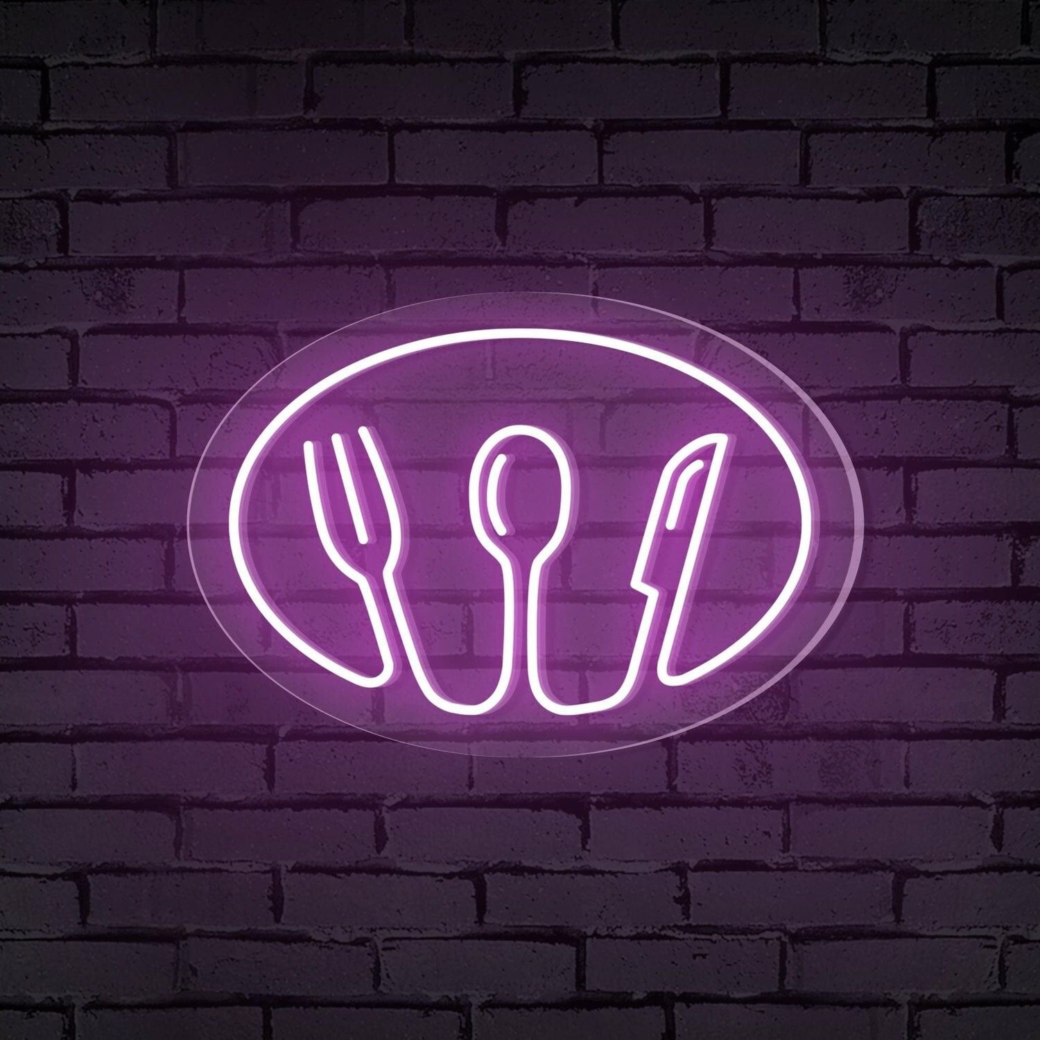 Dining Experience 4 In 1 Tableware Led Neon Sign Home Decor Restaurants | Shineneon