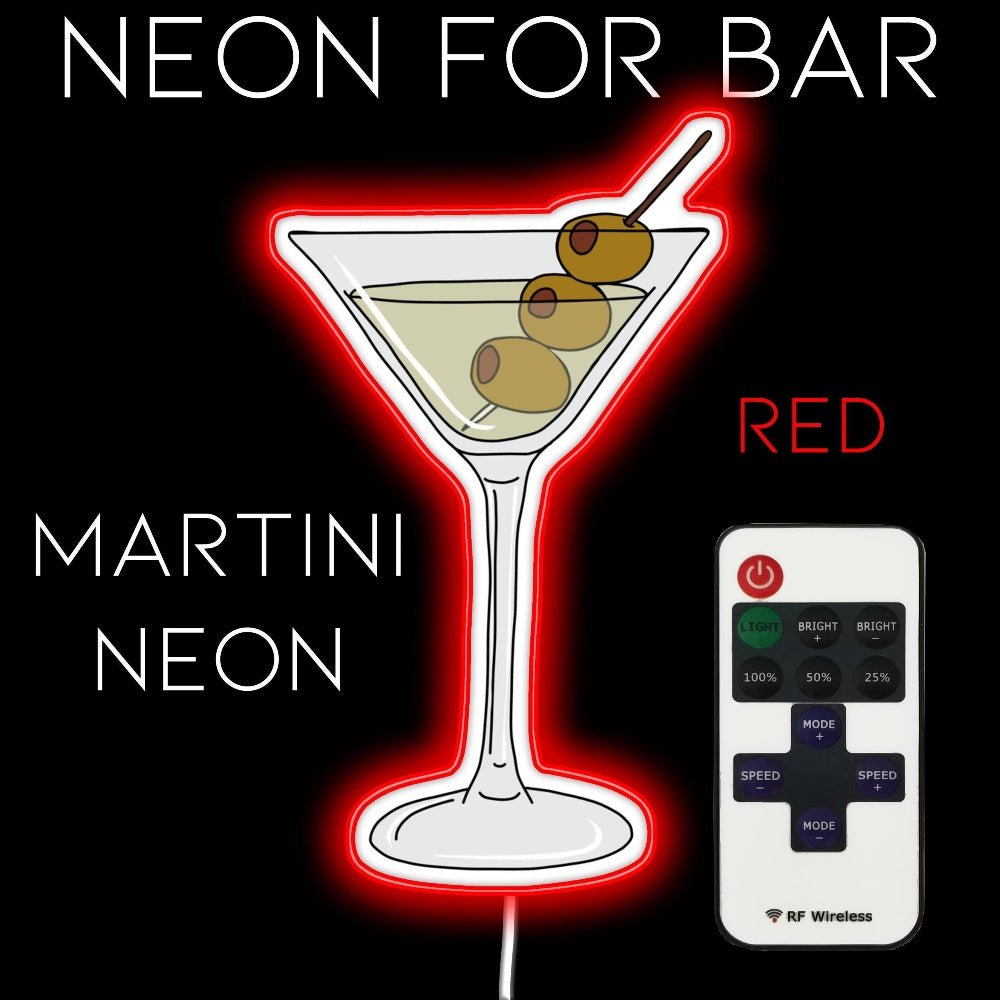 Dirty Martini Neon Sign - Shineneon