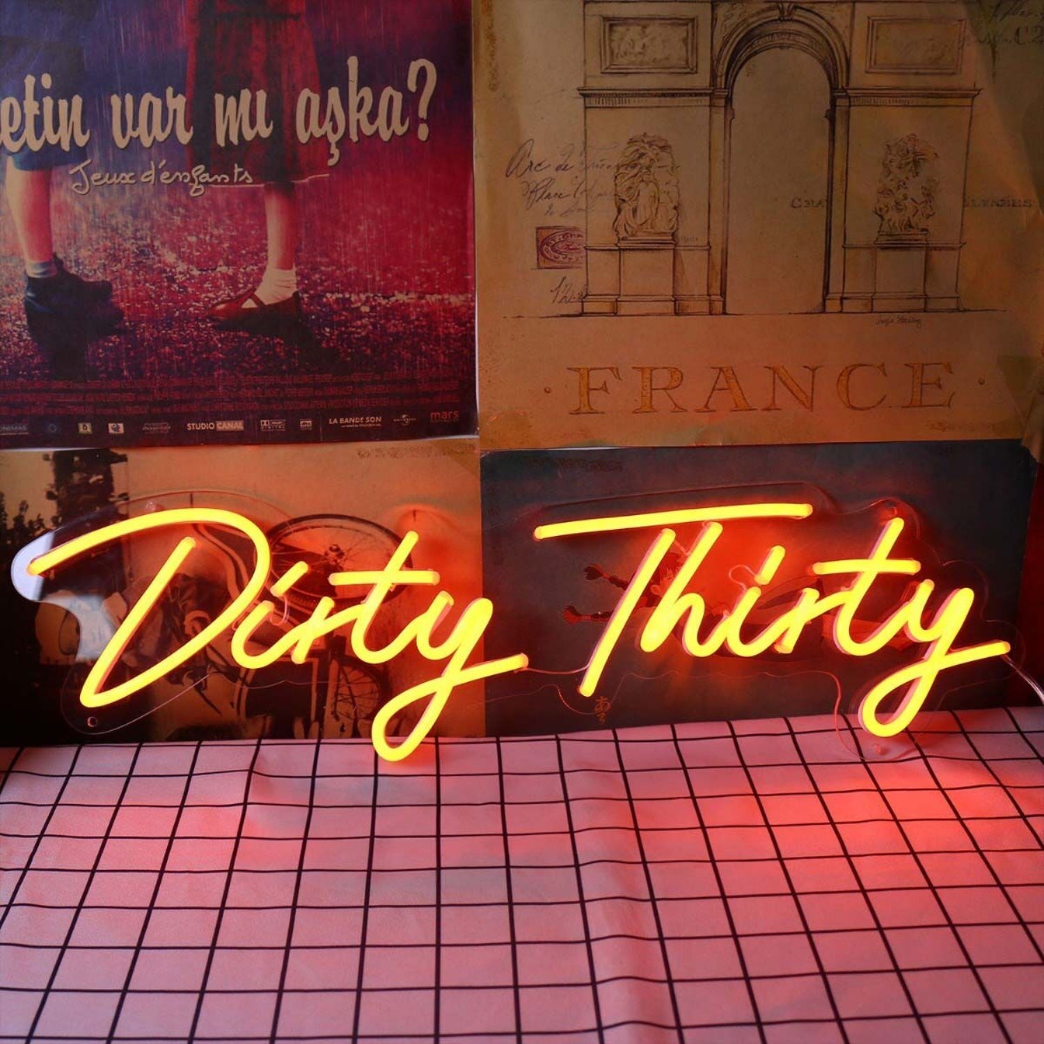 Dirty Thirty Led Neon Sign - Shineneon