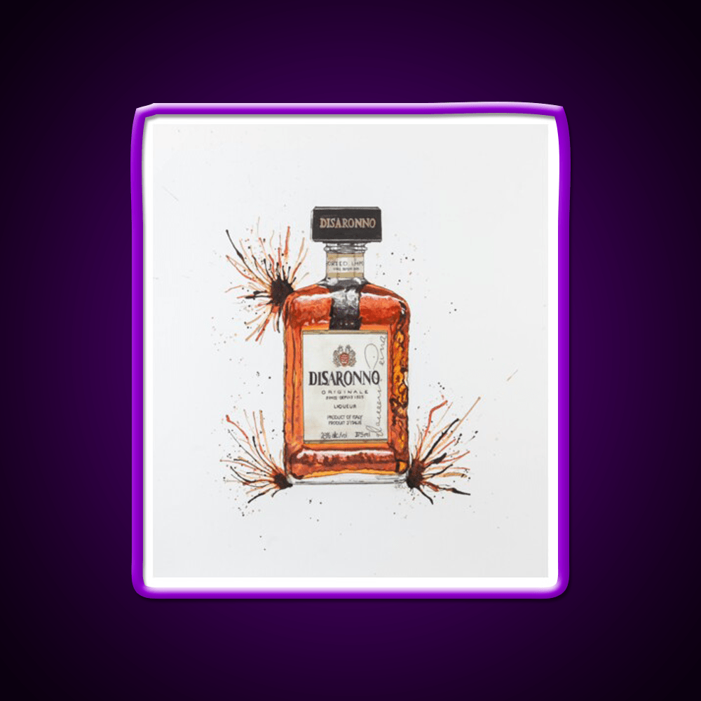 Disaronno Cocktail Bar Decor Led Neon Sign Rgb Color - Shineneon