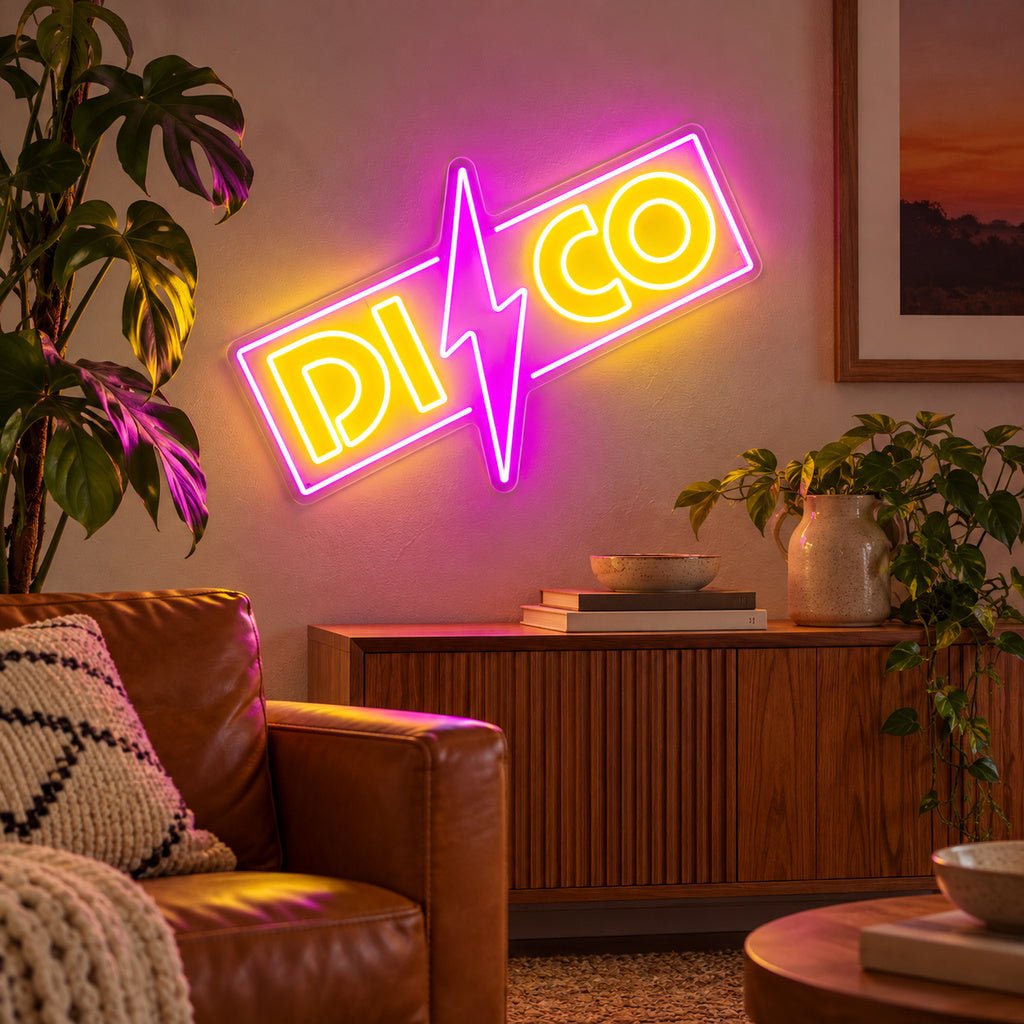 Disco Lightning LED Neon Sign - Shineneon