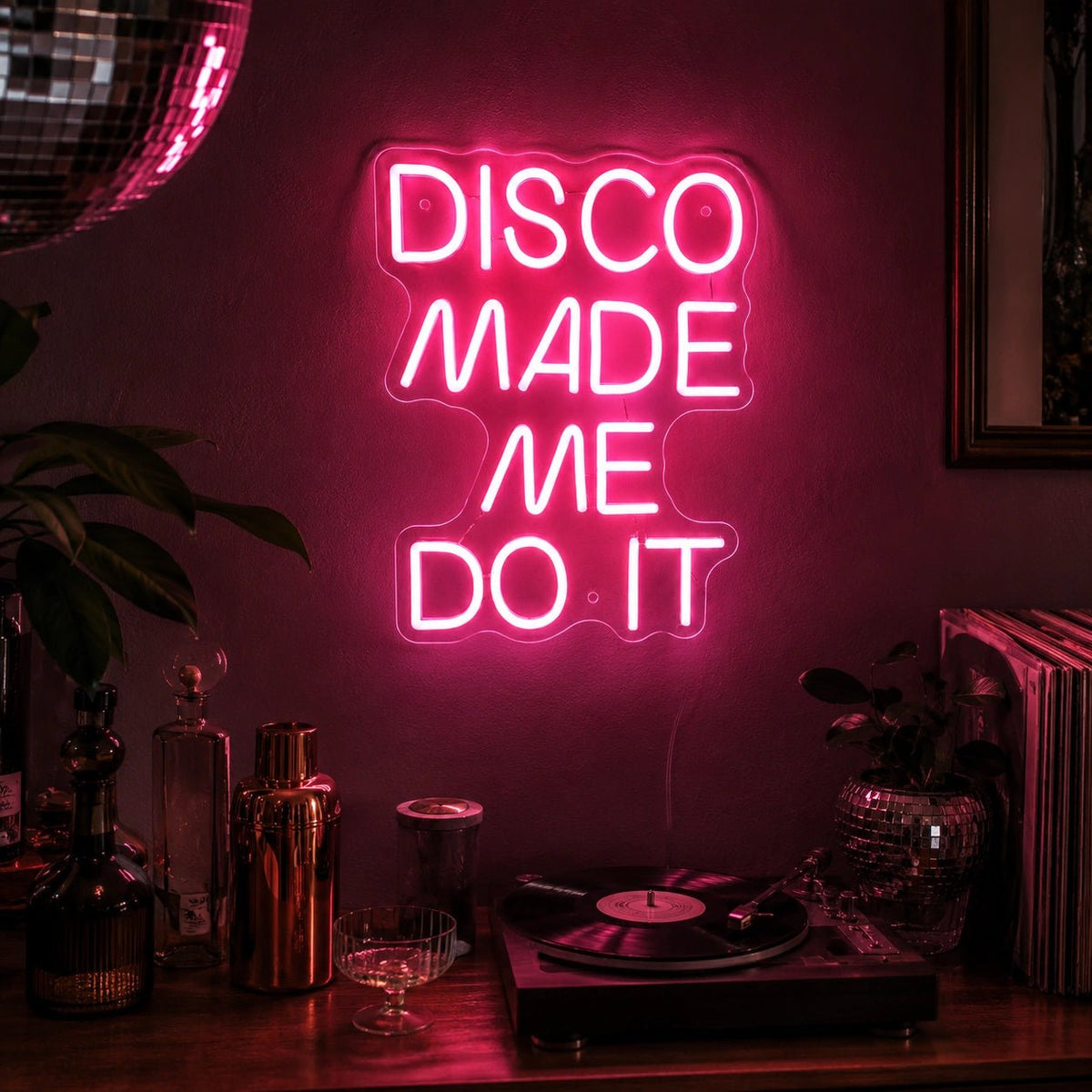 Disco Made Me Do It LED Neon Sign - Shineneon