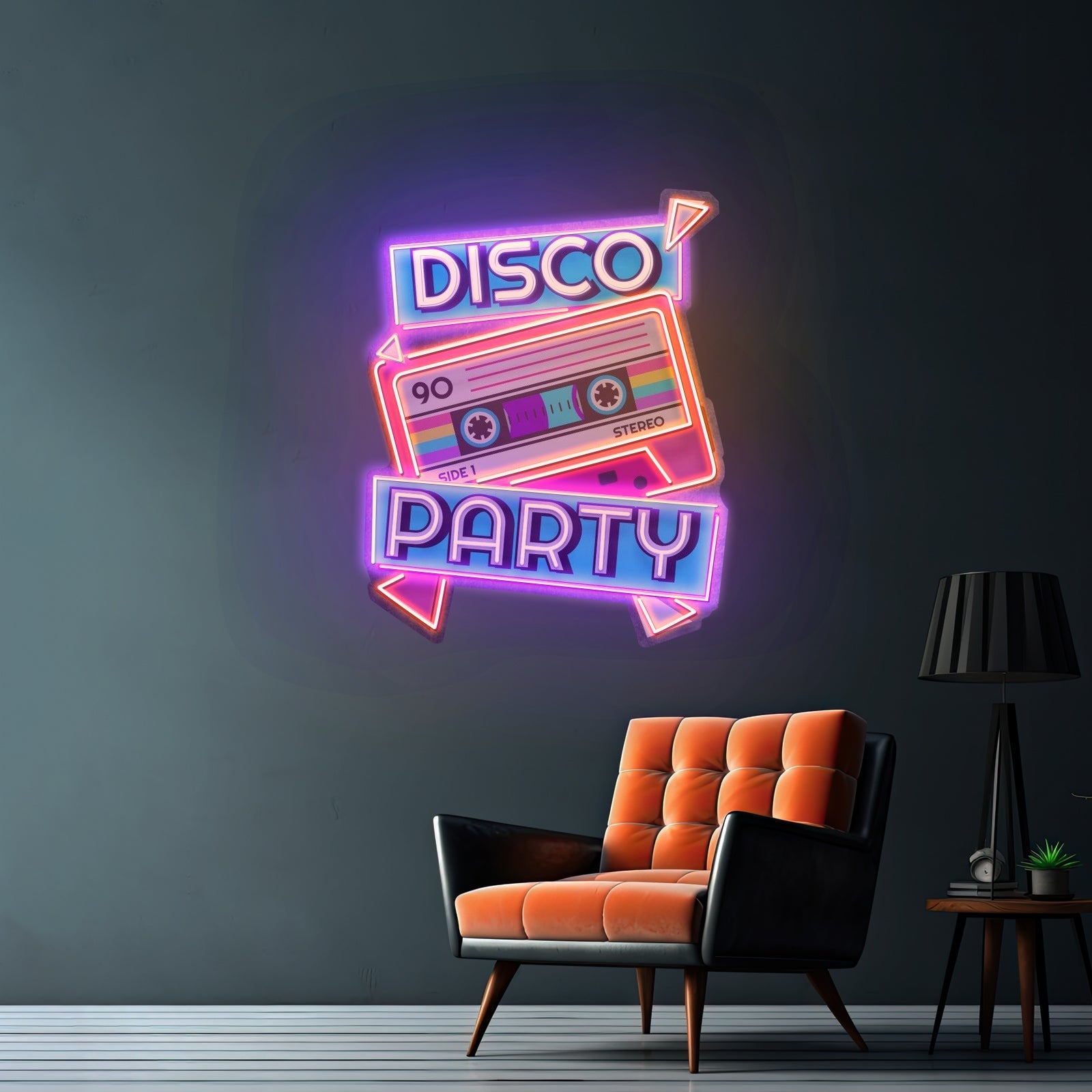 Disco Party Custom Led Signs Artwork For Sale - Shineneon
