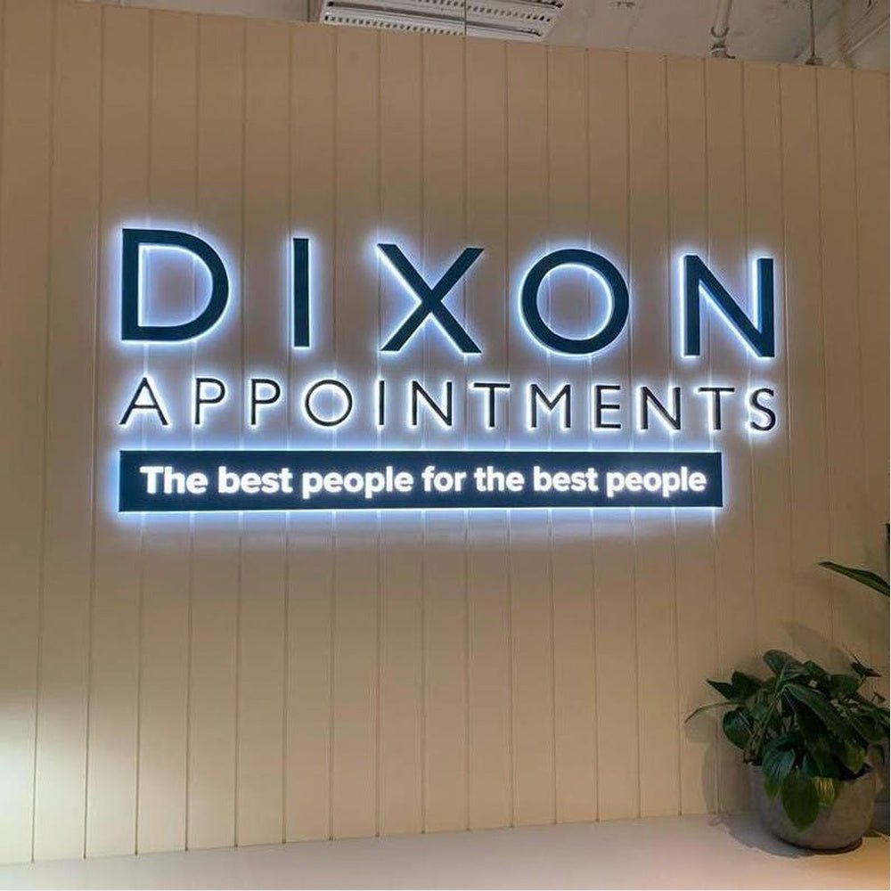Dixon Appointments 3D Backlit Channel Letters Led Light Sign - Shineneon